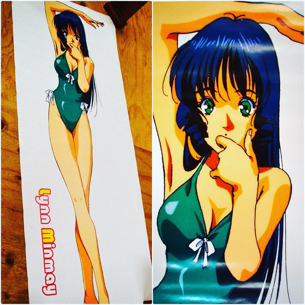 KimonoMyHouseToys on X: #lynnminmay #lifesize #swimsuit #poster! #MACROSS  (not) #Robotech #anime 68x 24.75 #BigWest #manga t.coT8nKBT5FpN   X