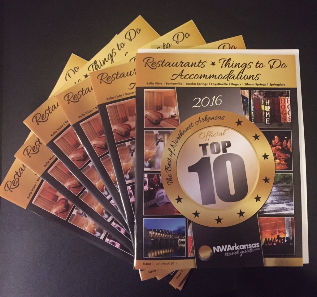 Excited to be voted one of the "Top 10 World Class Accommodations in NWA" #ArkansasTravelGuide
