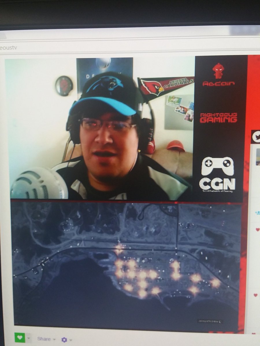 Rev_Enforcer's tweet photo. Welcome to Carolina! #StreamBet #KeepPounding #BeRedSeeRed #CGN #SupportSmallStreamers @Panthers @AZCardinals https://t.co/QTu79tYsS4