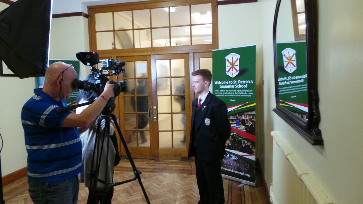armaghsar's tweet photo. Irish TV interviews today about the Romanian experience.@CHSSAR @stpatsarmagh https://t.co/qDKCiZmfOz