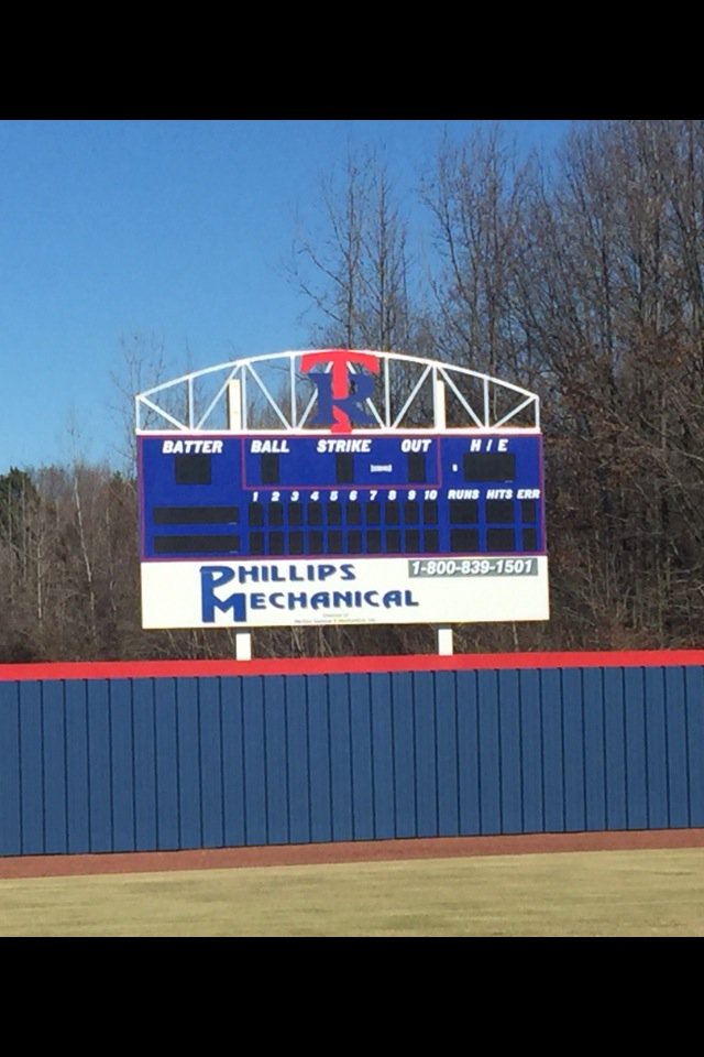 Shout out to Steve Phillips at Phillips Mechanical for everything he did for the new scoreboard!! #TheU