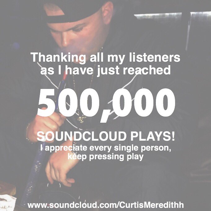 CurtisMeredithh's tweet image. Whatever your doing tonight I have a mix for it! 

Thanks to all the listeners!

500,000 🙏🏼

soundcloud.com/CurtisMeredithh
