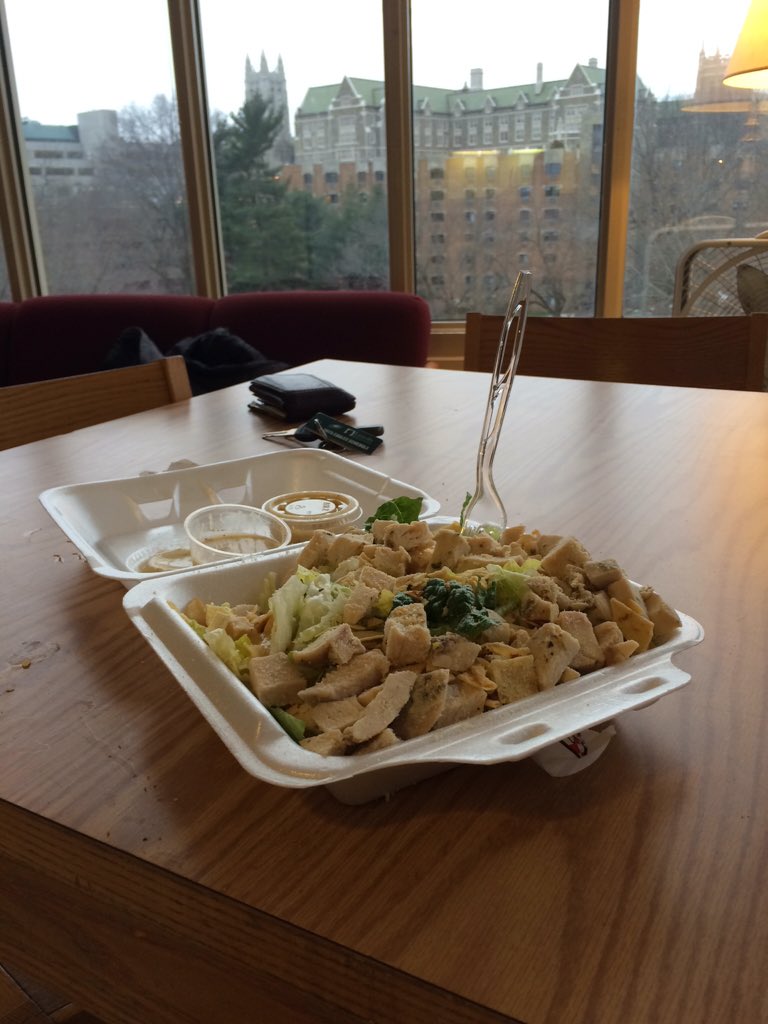 DaFoodDoods's tweet photo. Flat Breads (Boston, MA): Great salad. Unreal dressing. Love the crushed chips they add. Rest of menu is "eh". *8.7* https://t.co/VwKQHlgacn