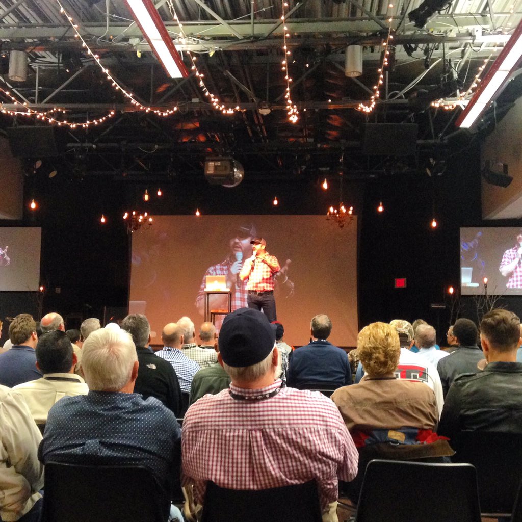 TMProject's tweet photo. "When you are loved deeply, you find strength" @johnsowers at @hillscofc #mensconf https://t.co/XtFWQFkbSj