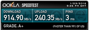 MichaelHill_0's tweet photo. Someone asked about my fiber speeds. Here is https://t.co/4yuh5YUnCI results. #fiberftw https://t.co/uujXOmQYbT