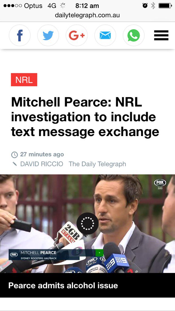 EMCummings1's tweet photo. No one deserves to be sprung like this end of story #friendsnot$ #mitchellpearceBstrongnow @smh @702sydney https://t.co/fDIEMH6oi2