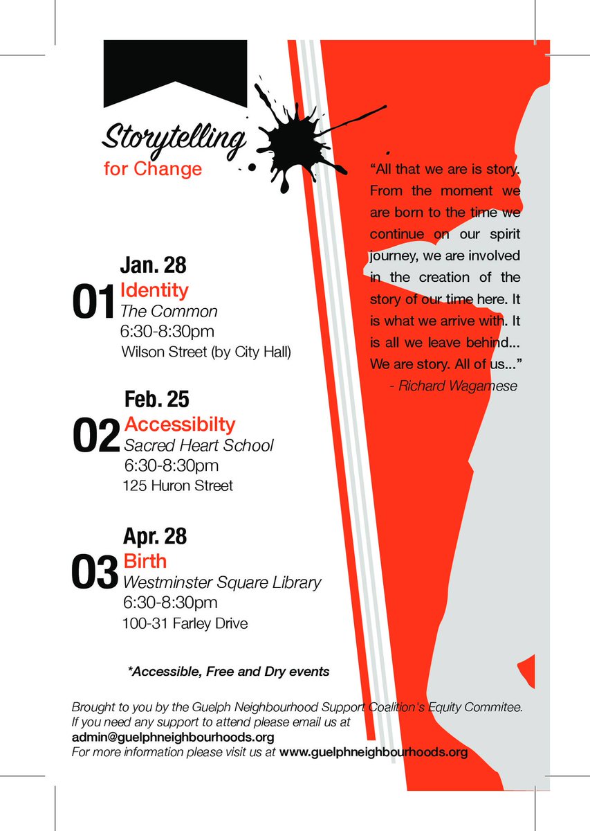 What an incredible event organized by the @GuelphNSC Equity Committee on Thurs-Don't miss the next one on Feb 25th!