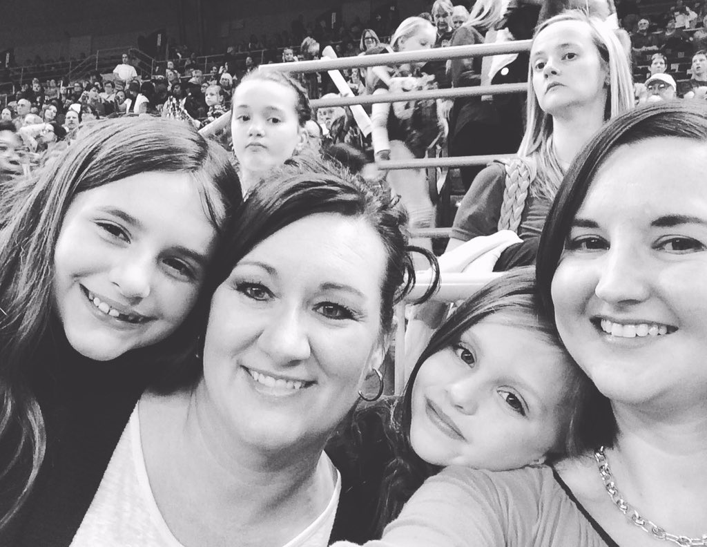 Great mom/daughter tradition w/ Gator gymnastics! #GoGators #year3