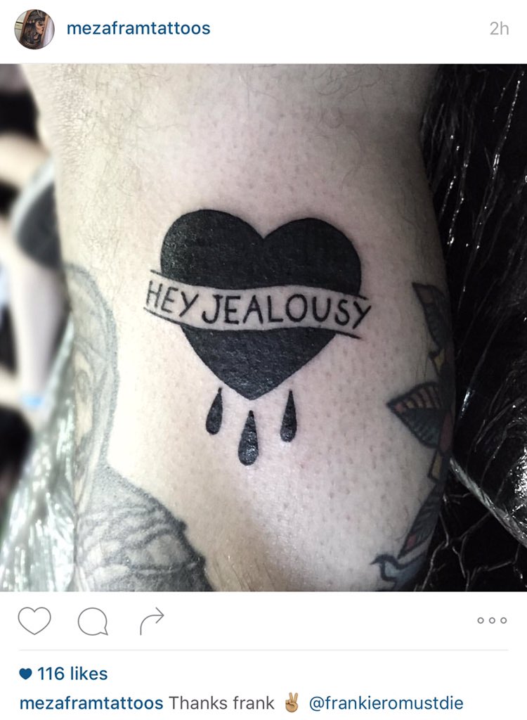 frank iero flash tattoo  rMyChemicalRomance