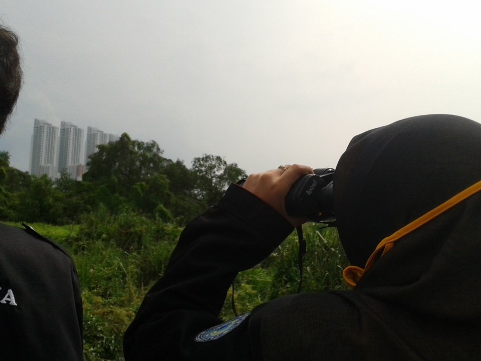 KPBNectarinia's tweet image. proses pengamatan di SMM Angke.