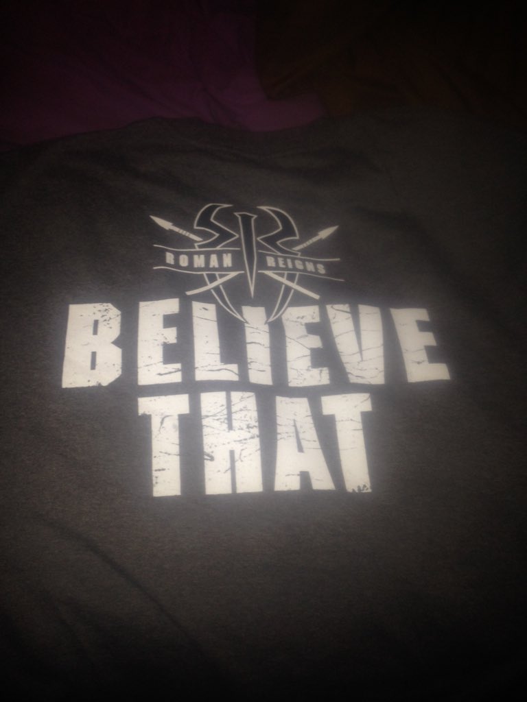AlphaLeah's tweet photo. #romanreigns my new Roman reigns t-shirt!! https://t.co/HNf5zGsRo3