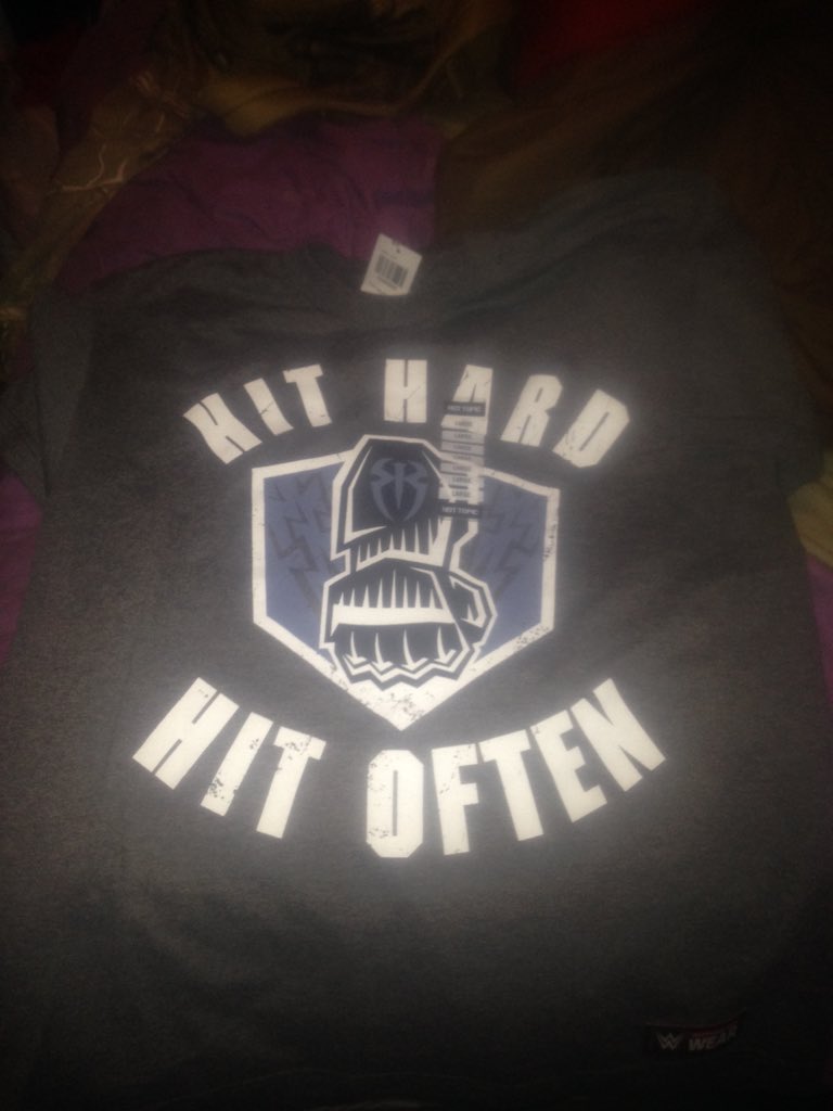 #romanreigns my new Roman reigns t-shirt!!