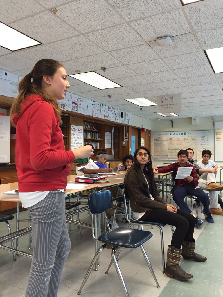DeSimone227's tweet image. First philosophical chairs debate of the year! #argumentwriting #RIPPIB