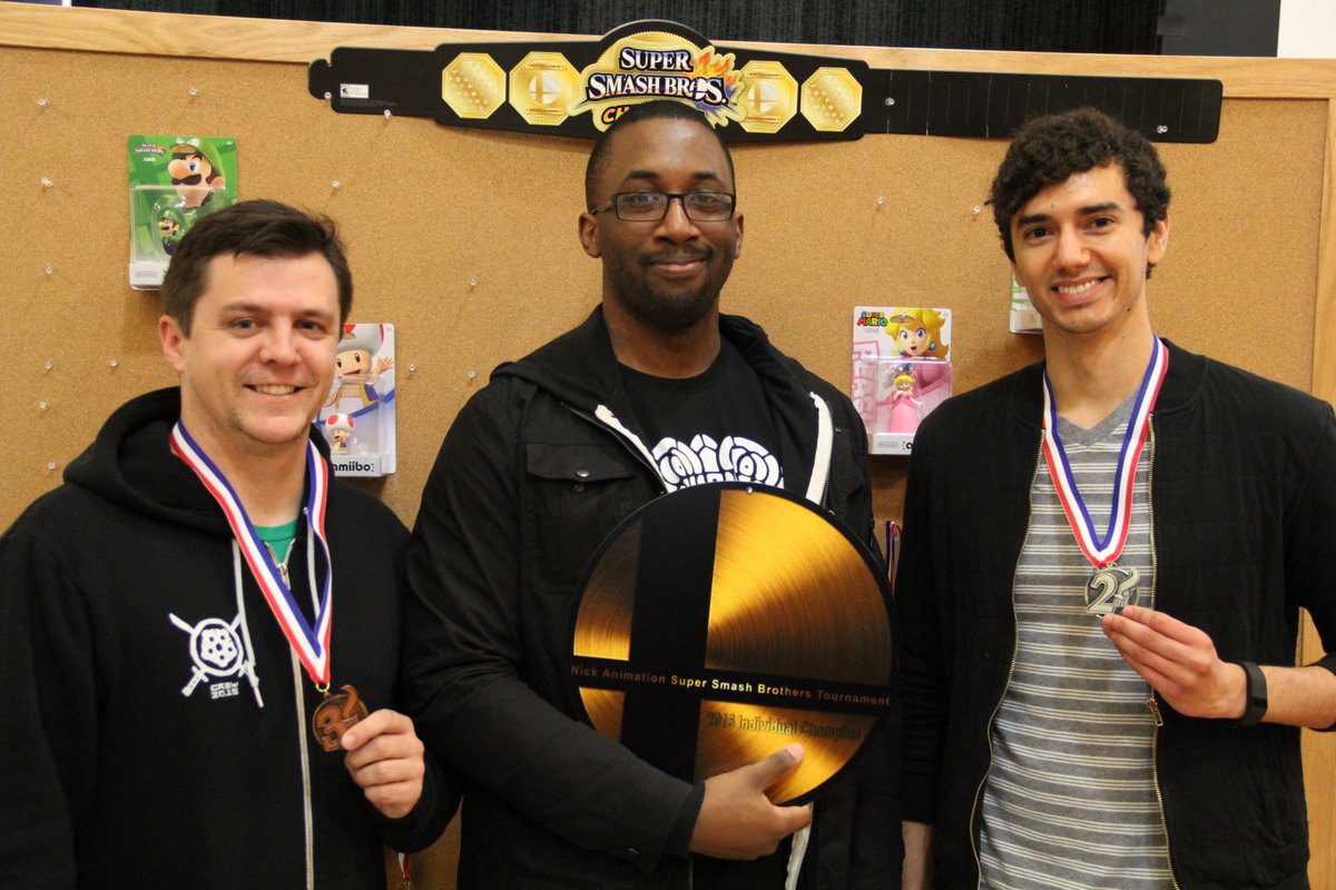 NickAnimation's tweet photo. CALEB of #TMNT TAKES HOME THE GOLD!!! Shane from #ShimmerandShine comes in 2nd and John of #TMNT in 3rd! #SmashBros https://t.co/Ndiv13hRB6