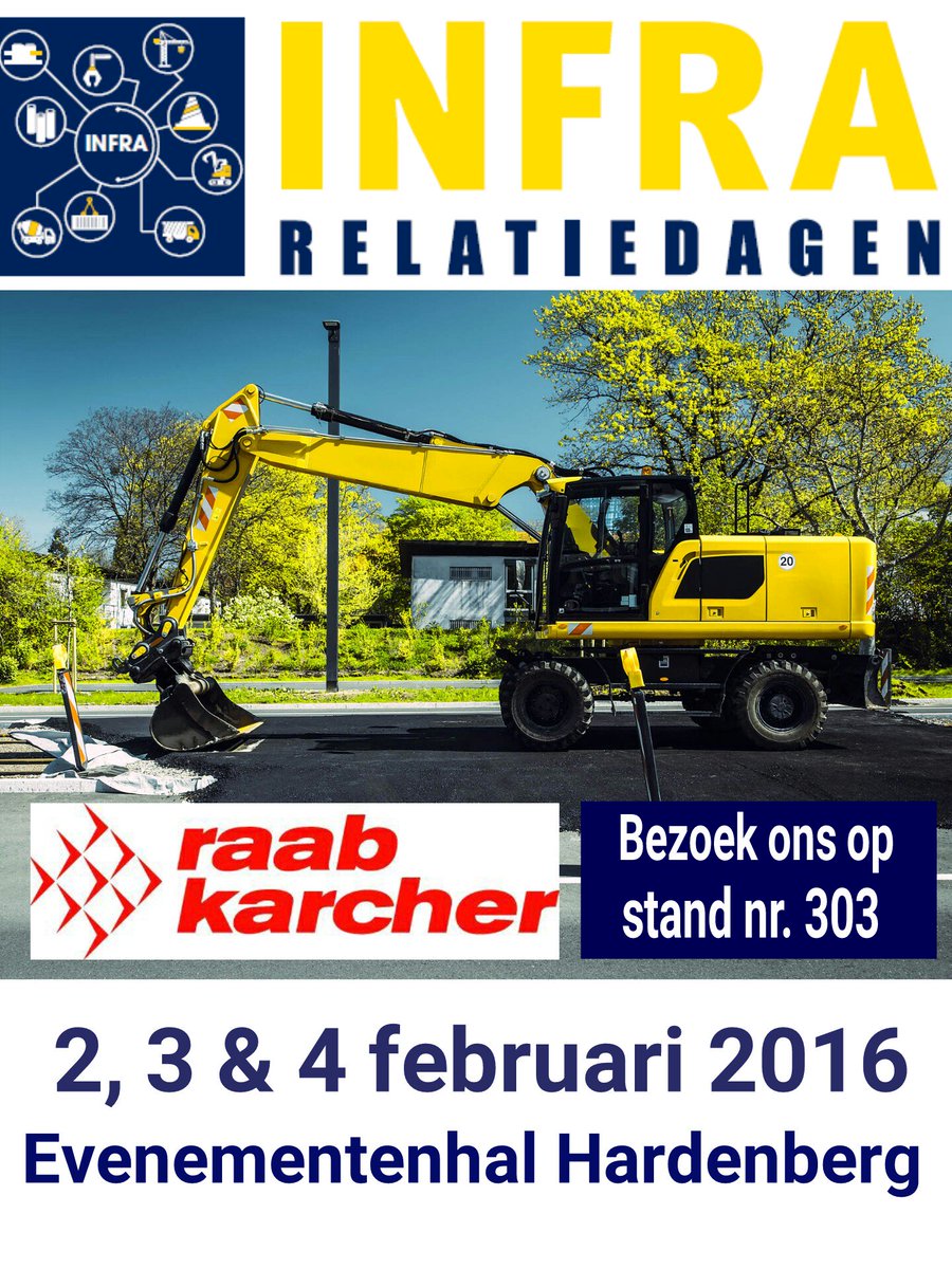 Infra Relatiedagen 2 t/m 4 febr Evenementenhal <a href="/RKB_infra/">RKB Infra & Milieu</a>  @Evenementenhal  bezoek onze stand nr. 303