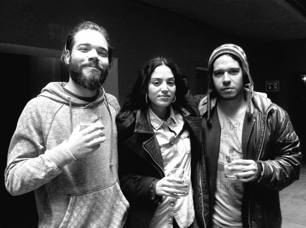 El elenco de <a href="/MananaPsicotrop/">Mañana Psicotrópica</a> en el cocktail de bienvenida en <a href="/GRUPOHABITA/">Grupo Habita</a> #DowntownBeds. ¡Gracias por recibirnos!