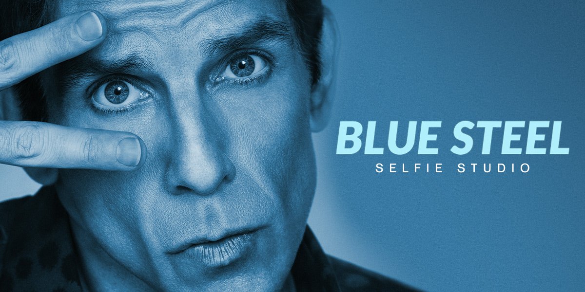 Paramount Pictures: #BlueSteelSelfie