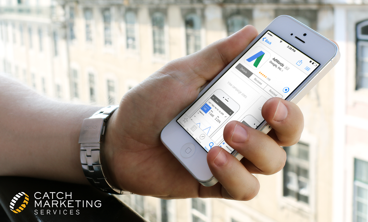catchmktg's tweet photo. Google @Adwords just released their iOS App! Manage campaigns from anywhere! Get it here https://t.co/VBAIy5dQ5u https://t.co/jj5kkr3c48