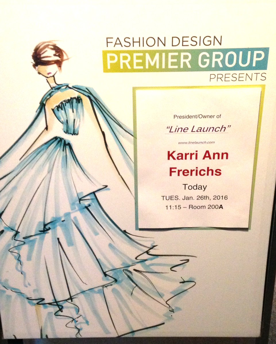 LineLaunch's tweet image. Enjoyed speaking to #FIDM #FashionDesigners #DesignGrads Tues! Great #BusinessDevelopment, #BrandBuilding, #Sales ?s