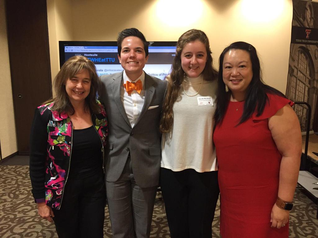 #TWHEatTTU was a great success!! #RoleModels @damicowong <a href="/CapDuran/">Cathy Duran</a> <a href="/farah_mechref/">Farah Mechref</a>