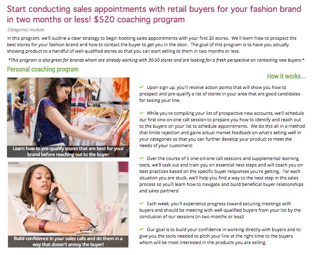 LineLaunch's tweet image. Book #SalesAppts w #FashionBuyers in 2mos or less for your #FashionBrand #SalesSuccess bit.ly/1Po4wDc