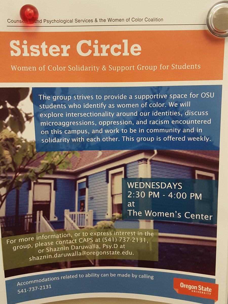 OSU Women & Gender Center tweet media