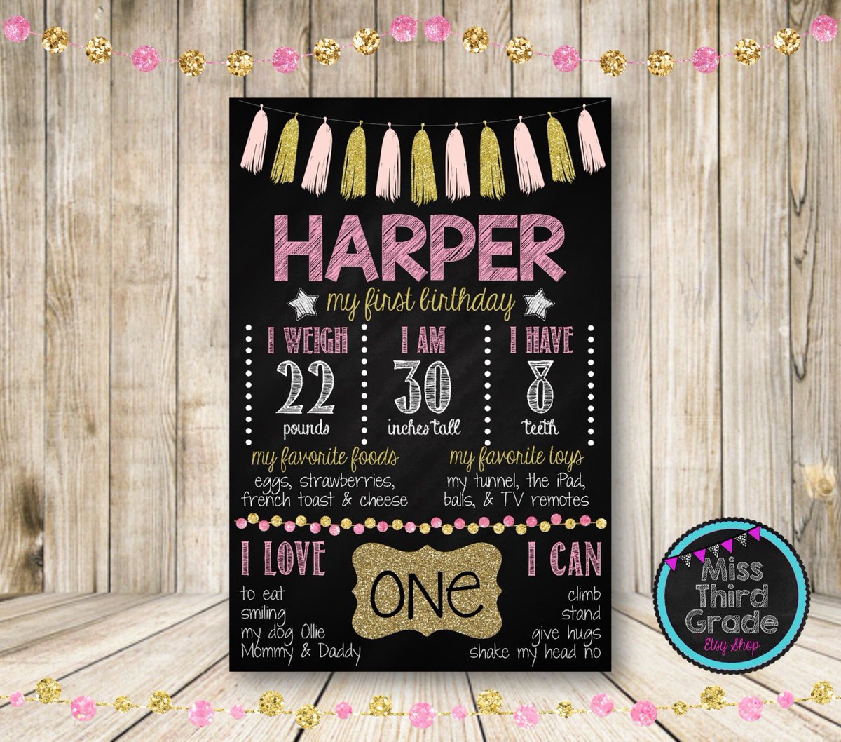 bmarsh930's tweet photo. Pink and Gold Sparkle Birthday Chalkboard // Digital Birt… https://t.co/YZZcVt441V #MsThirdGrade #BirthdayDecoration https://t.co/WMAfrlIHec