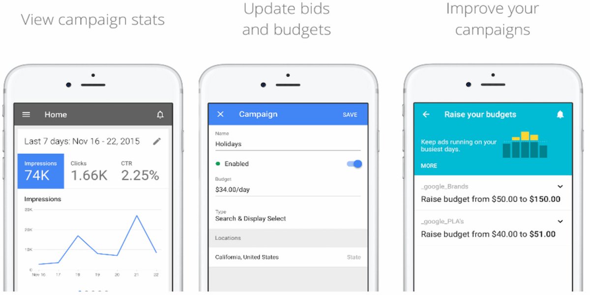 TechMalibu's tweet photo. Google finally launches an AdWords app for iPhone and iPad – Google has finally launched a… https://t.co/Irx0h3wR7p https://t.co/B5HT8sRewZ