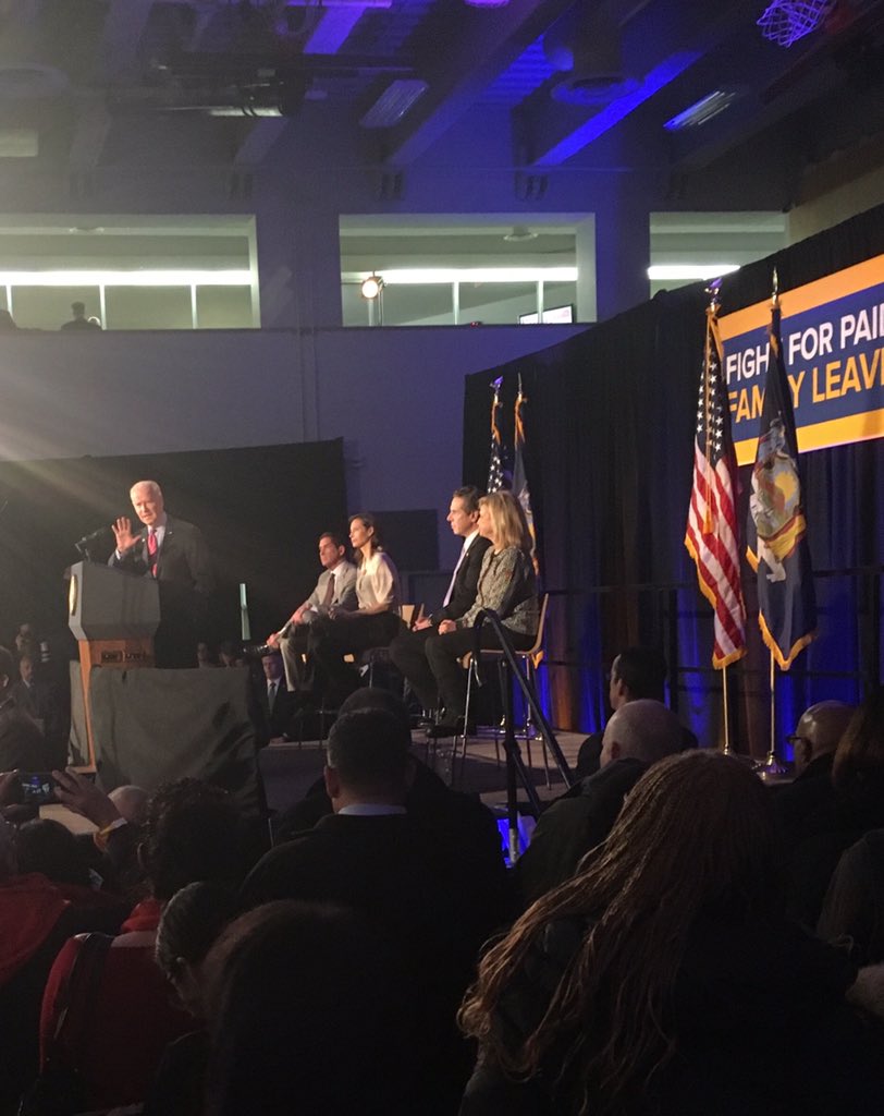 TY <a href="/VP/">Vice President JD Vance</a> &amp; <a href="/NYGovCuomo/">Archive: Governor Andrew Cuomo</a> today for championing paid family leave. #leadonleave #progressive #proudDem