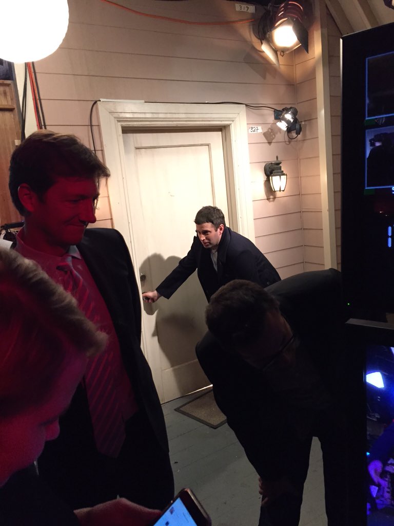 boynamedluccy's tweet photo. Heres @BrentMorin after running inside getting ready for an entrance in the @backstreetboys montage #UndateableLive https://t.co/XylROtRcx6