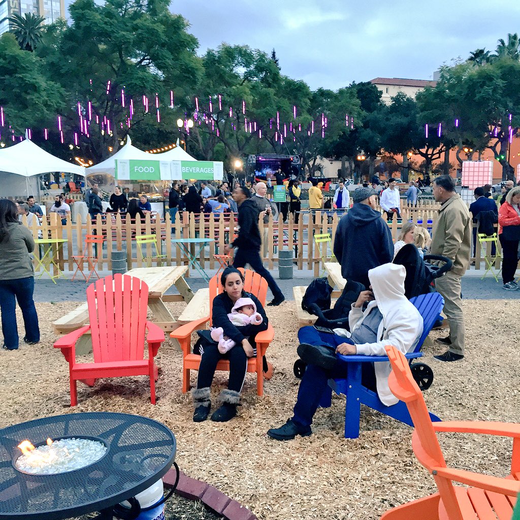 DannyHarris_TA's tweet photo. Come see new & improved #PlazadeCesarChavez! Amazing group effort w/ @knightfdn @Adobe @GroundswellDG @SJCityParks https://t.co/RukRo7amTT