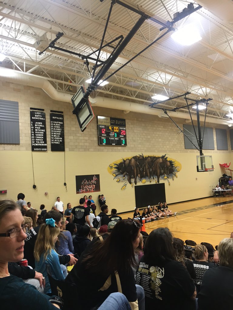 Halftime at varsity basketball Giddings vs La Grange...12-20 La Grange