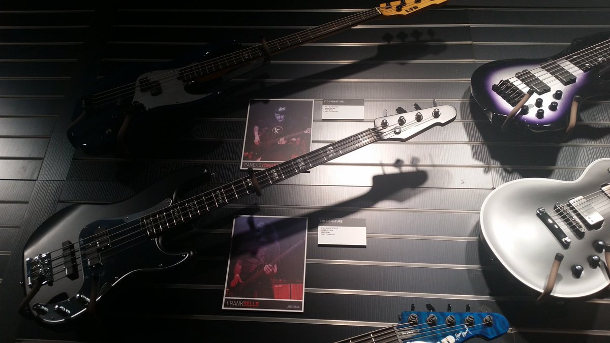 <a href="/PhilmTrio/">PanchoTomaselli</a> &amp; <a href="/TheFrankBello/">FrankBello</a> <a href="/ESPGuitarsUSA/">ESP Guitars</a> Basses <a href="/NAMMShow/">NAMMShow</a> #NAMM2016