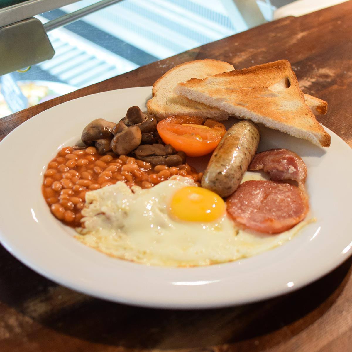 Can't beat a full English brekkie. Our breakfasts are served until 2pm. Just what you need to start the day...