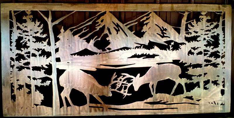 Kinetic_Steel's tweet photo. This is the sort of project we're looking 4! #wallmural #steel #art #furnituredesign #homedecor #gatework #signage https://t.co/OQtI39ecmM