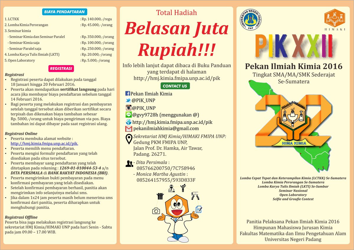 Pekan Ilmiah Kimia tweet media