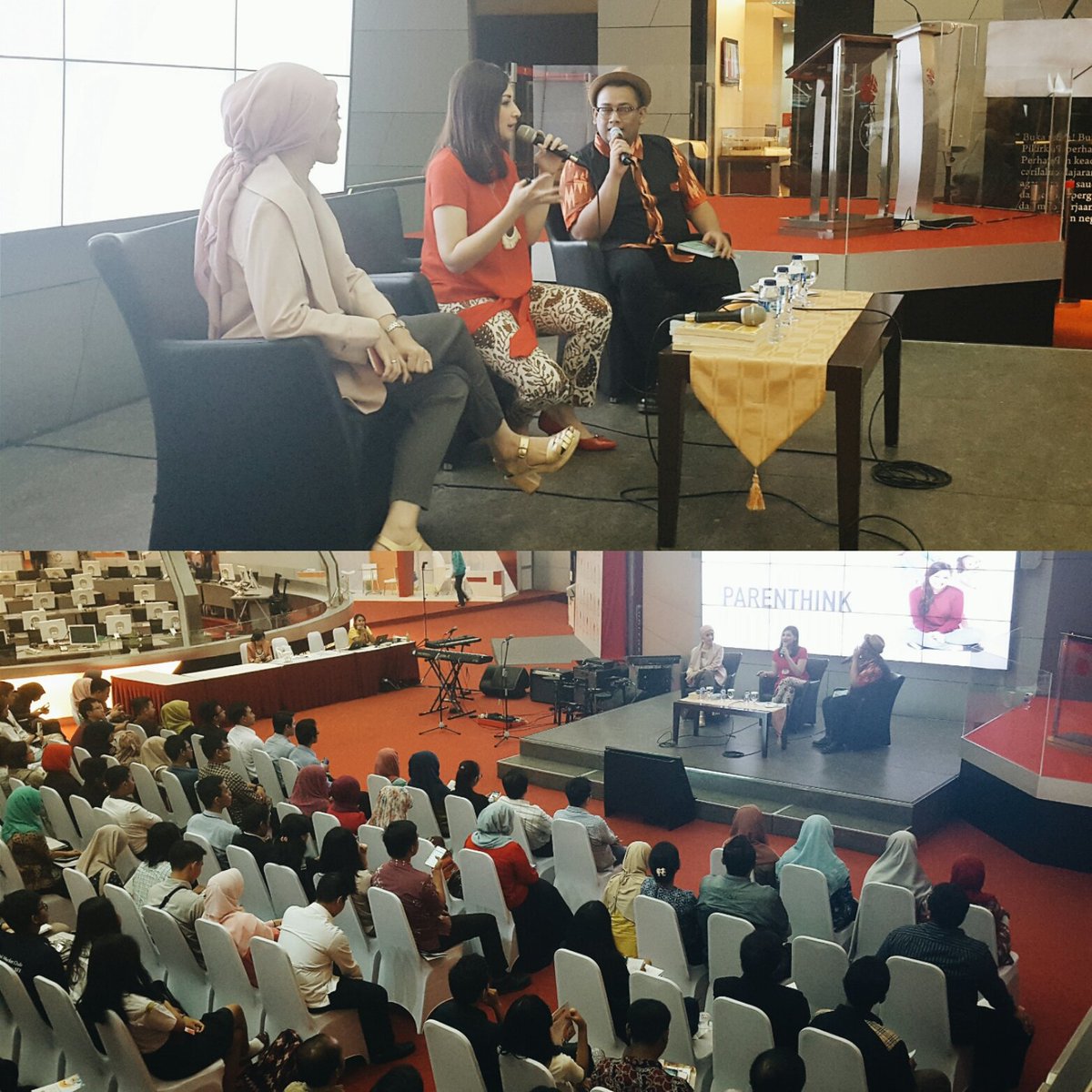 Seru sekali talkshow "Anak Cerdas, Mandiri &amp; Bermasa Depan Cerah" w/ <a href="/mratuliu/">Mona Ratuliu</a> <a href="/PritaGhozie/">Prita Hapsari Ghozie</a> di Pesta Reksa Dana 2016