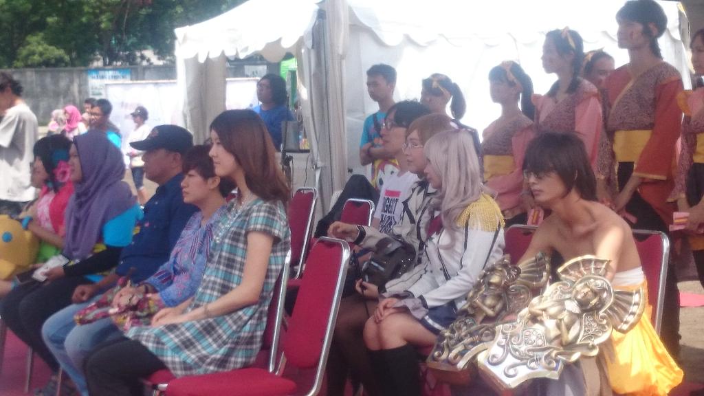 Opening <a href="/bdgjapanfest/">BandungJapanFestival</a> sudah dimulai! 
Acara akan dibuka oleh Dispora Kota Bandung serta Disbudpar Kota Bandung 😆