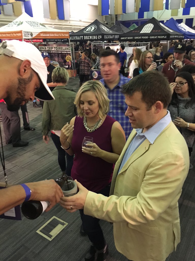 Just had our first pop up pour with <a href="/ModernTimesBeer/">Modern Times Beer</a>!