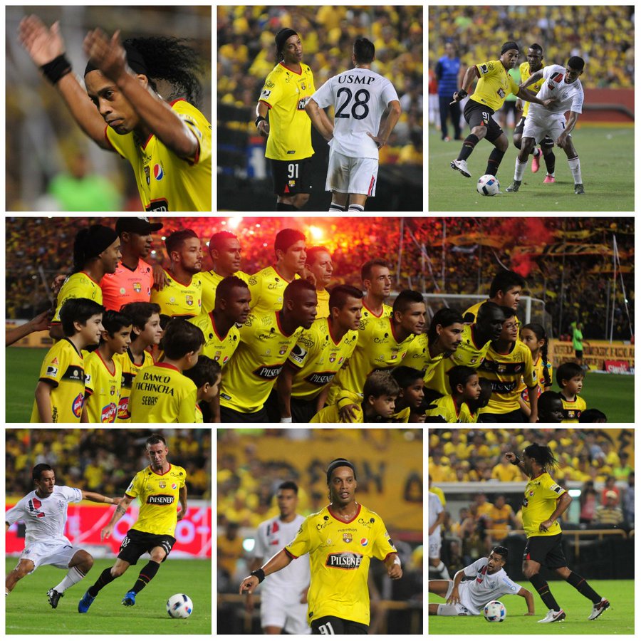 ロナウジーニョも笑うしかない 試合中の審判からまさかの おねだり