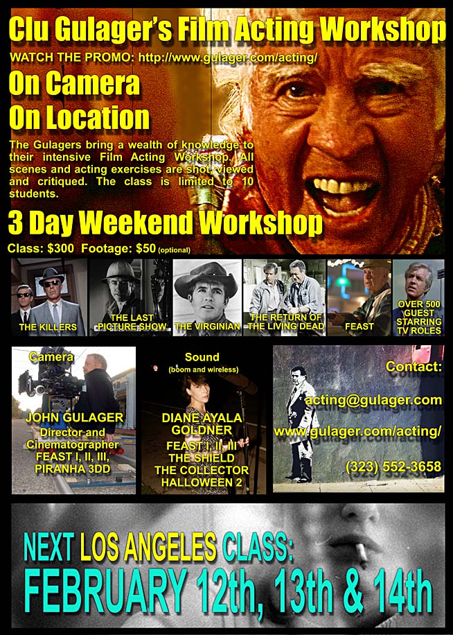 Clu Gulager Acting tweet media