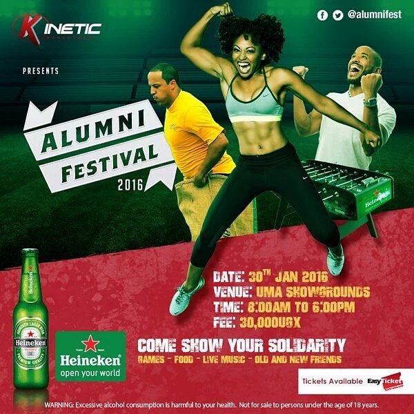 ugandanNinja's tweet photo. Guys Check your calendars the #alumnifestivalug is today #LotsOfDjs & Games with #Old&New Friends. #DoNotMissOut. https://t.co/TNImwkor82