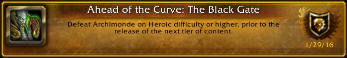 Koltira_SoD's tweet photo. I just earned the [Ahead of the Curve: The Black Gate] Achievement! #Warcraft #MOOOOOOOOSE https://t.co/1LoWCAVwuu