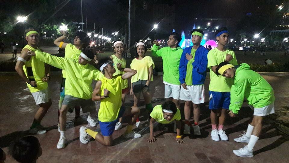 ACest2011's tweet photo. A neon kind of day and night! Catch us perform live later @ San Beda College. #Bodywars2016 #ACxAerobics https://t.co/abp9XAMBmW