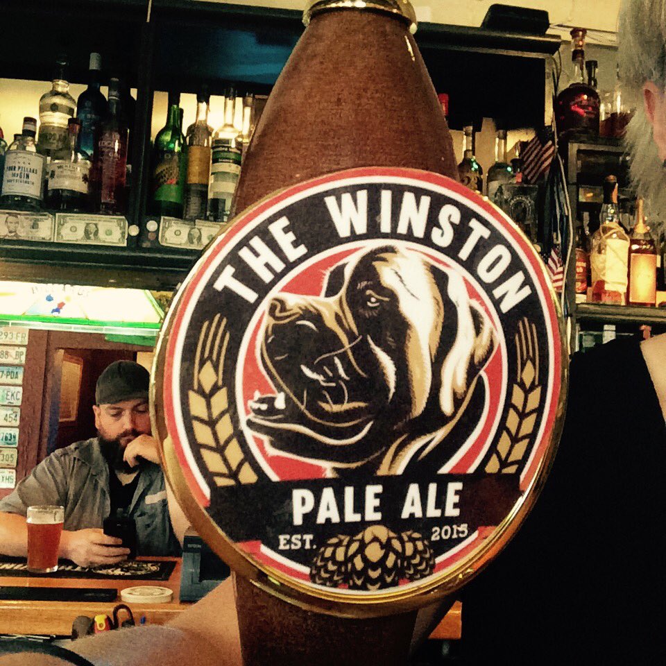 It's baaaaack #winstonontap <a href="/thewinstonbar/">Winston</a> #beer