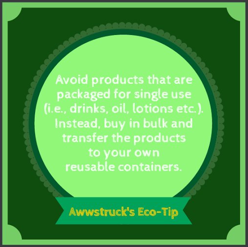 When it comes to making eco-friendly changes these are the little ones that really add up.#Ecotips, #GoGreen