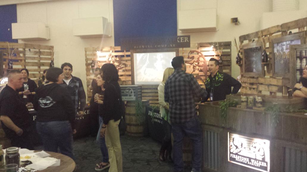 Check out <a href="/FirestoneWalker/">Firestone Walker</a>'s amazing setup tonight!