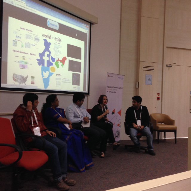 MSR India (@indiamsr) on Twitter photo Panel discussion happening now; Track 1- Social India!
<a href="/WorkPracticeTec/">Jacki O'Neill</a> #OpenDiscussion #ARS #Day2 Panel discussion happening now; Track 1- Social India!
<a href="/WorkPracticeTec/">Jacki O'Neill</a> #OpenDiscussion #ARS #Day2