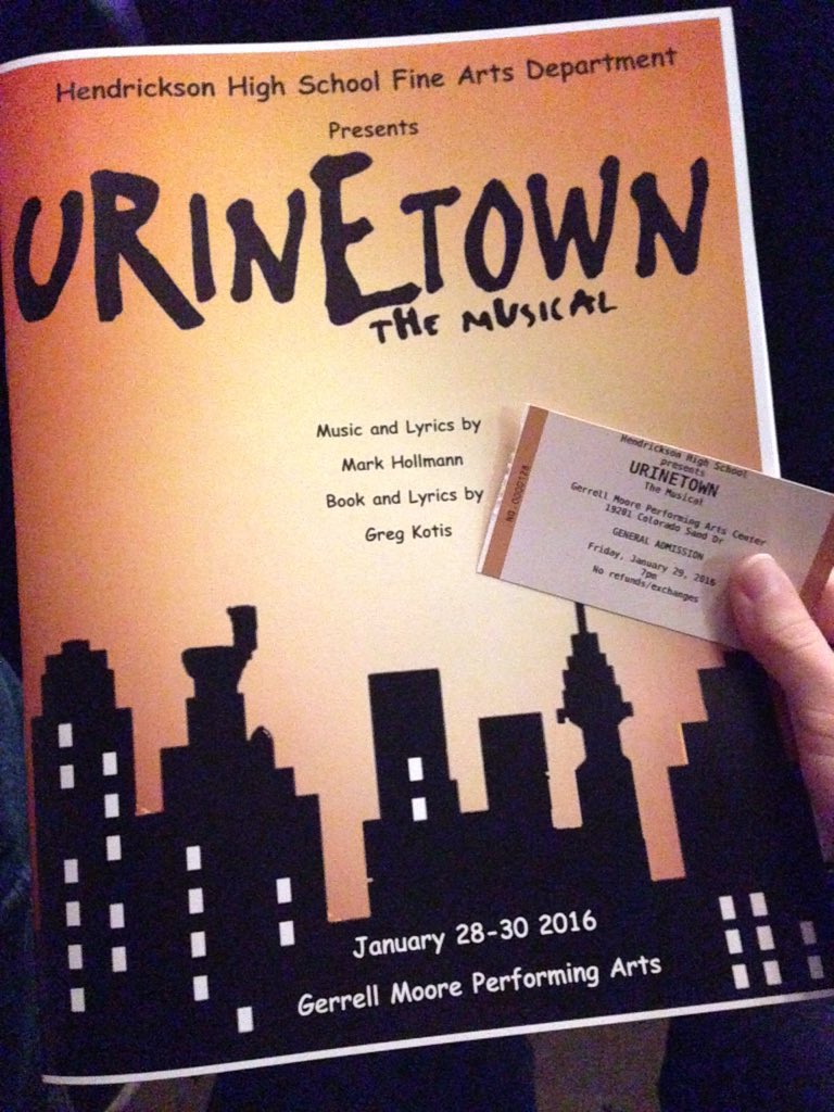 JBConnallyTC's tweet photo. @urinetownbyhhs we loved the show! https://t.co/03qAGiq97S