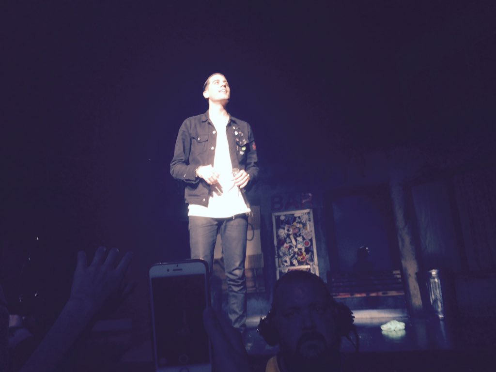 ChrisTootles's tweet photo. Lit night 🙌🏻 Thank you so much! @G_Eazy https://t.co/0SjtXFxdQH